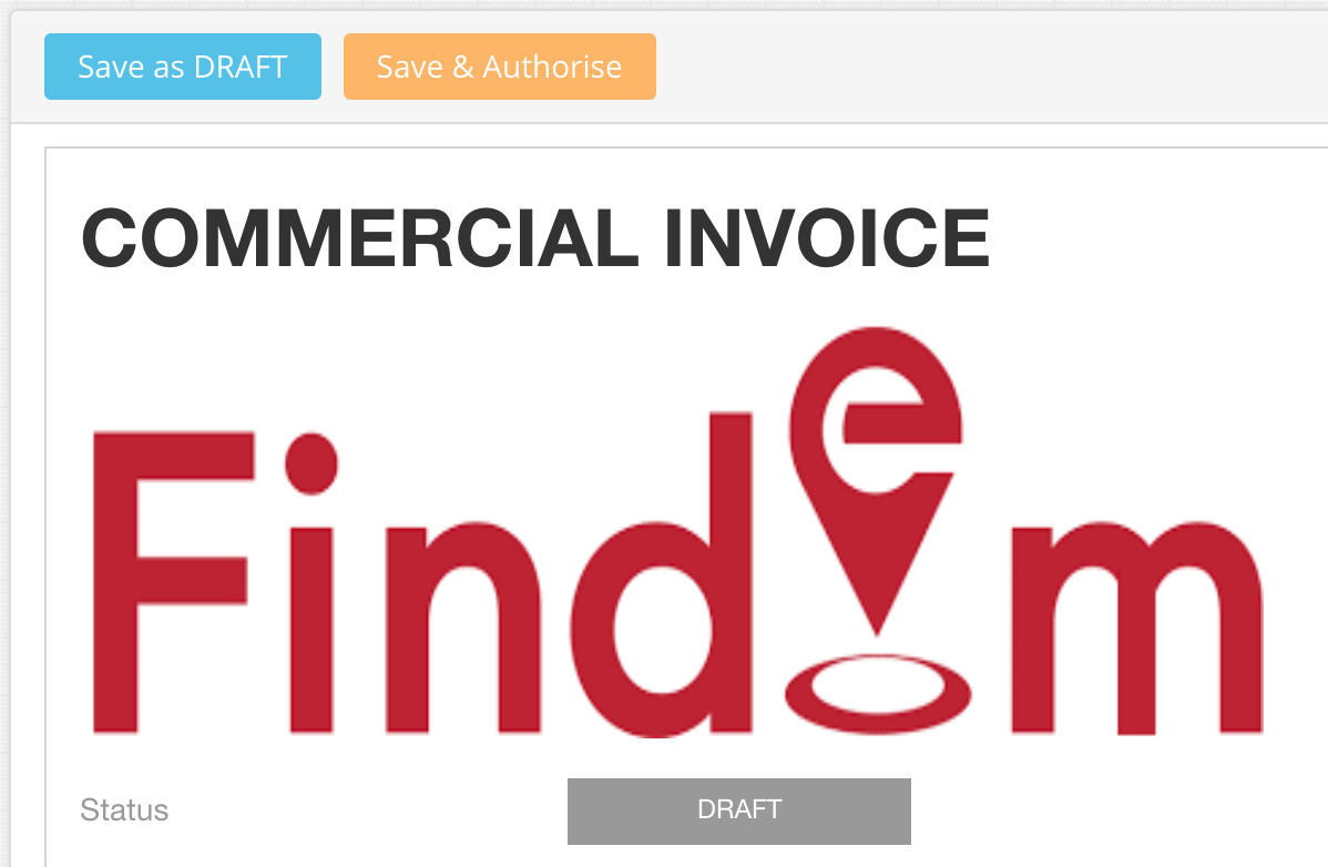Saving & Authorising and Invoice in EdgeCTP