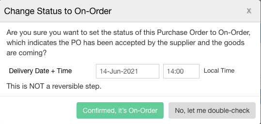 change-status-to-on-order-popup