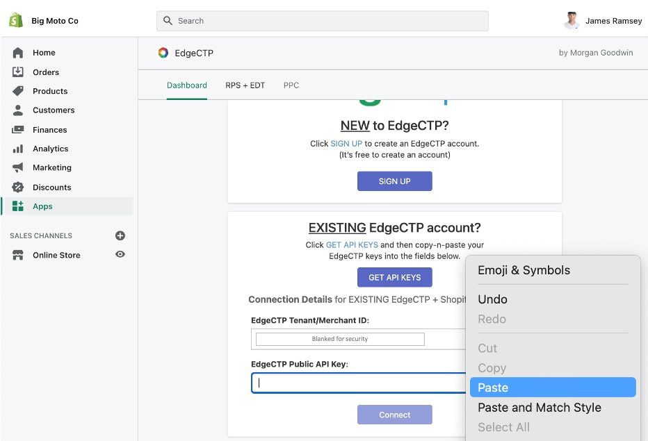 edgectp-api-key-paste