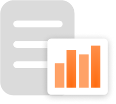 A graphical illustration showing various steps and elements of a trading documentation workflow.